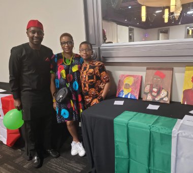 Community members at an ANCIM cultural event