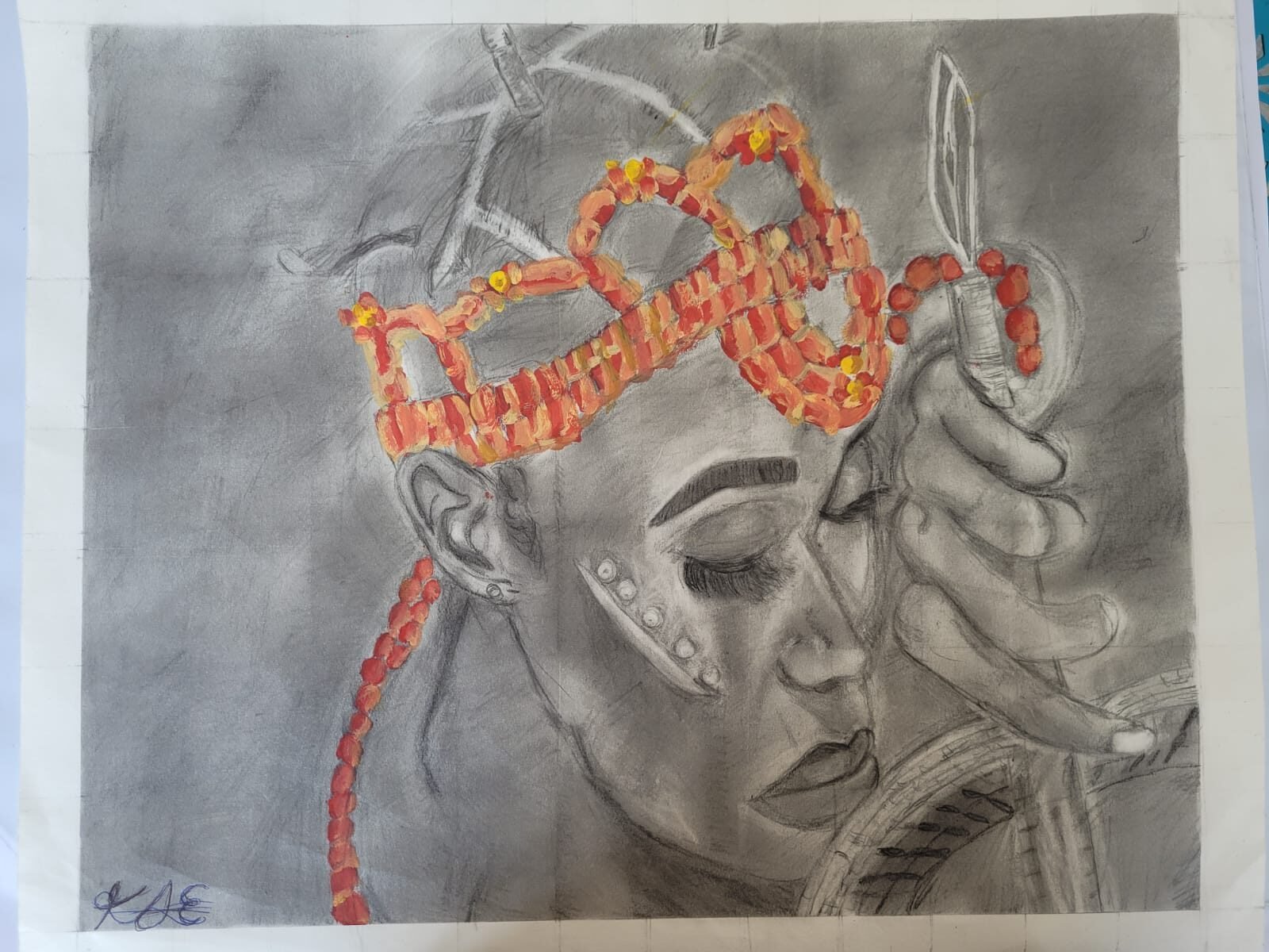 Community showcase of children's artwork