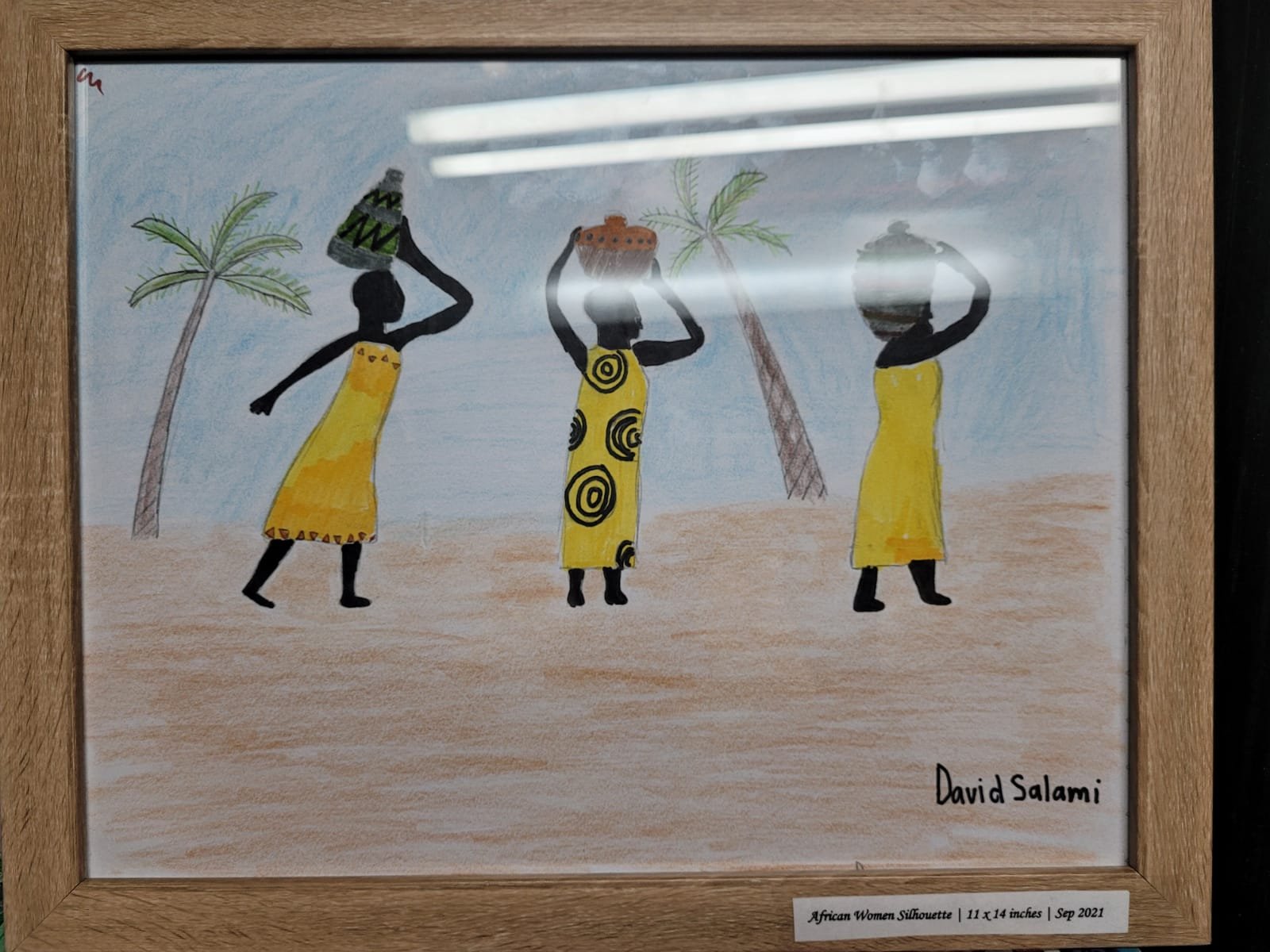 Children in a guided painting session