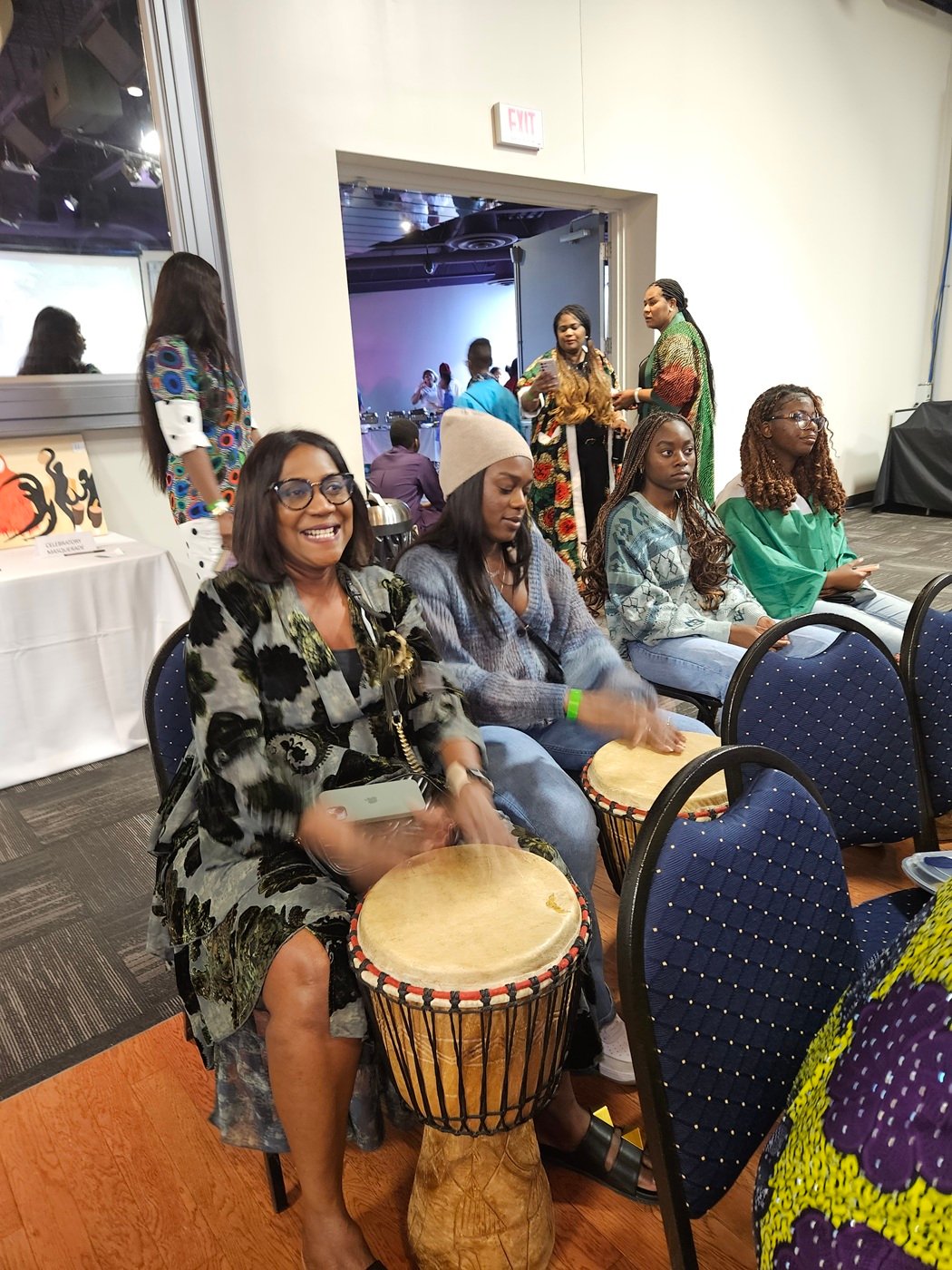 ANCIM members connecting at a community gathering